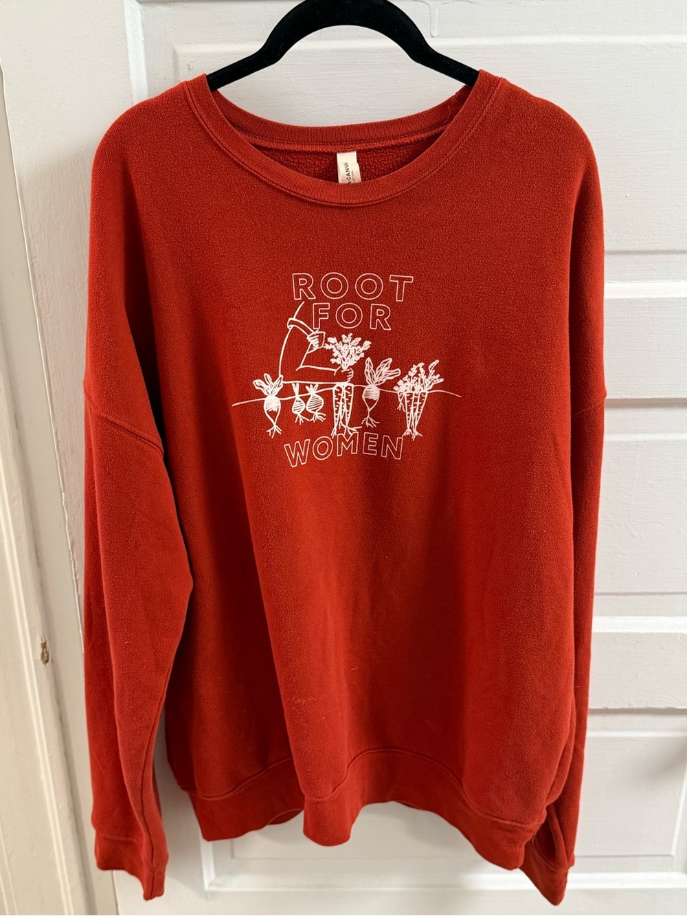 Bella Canvas Rust Crewneck Sweatshirt